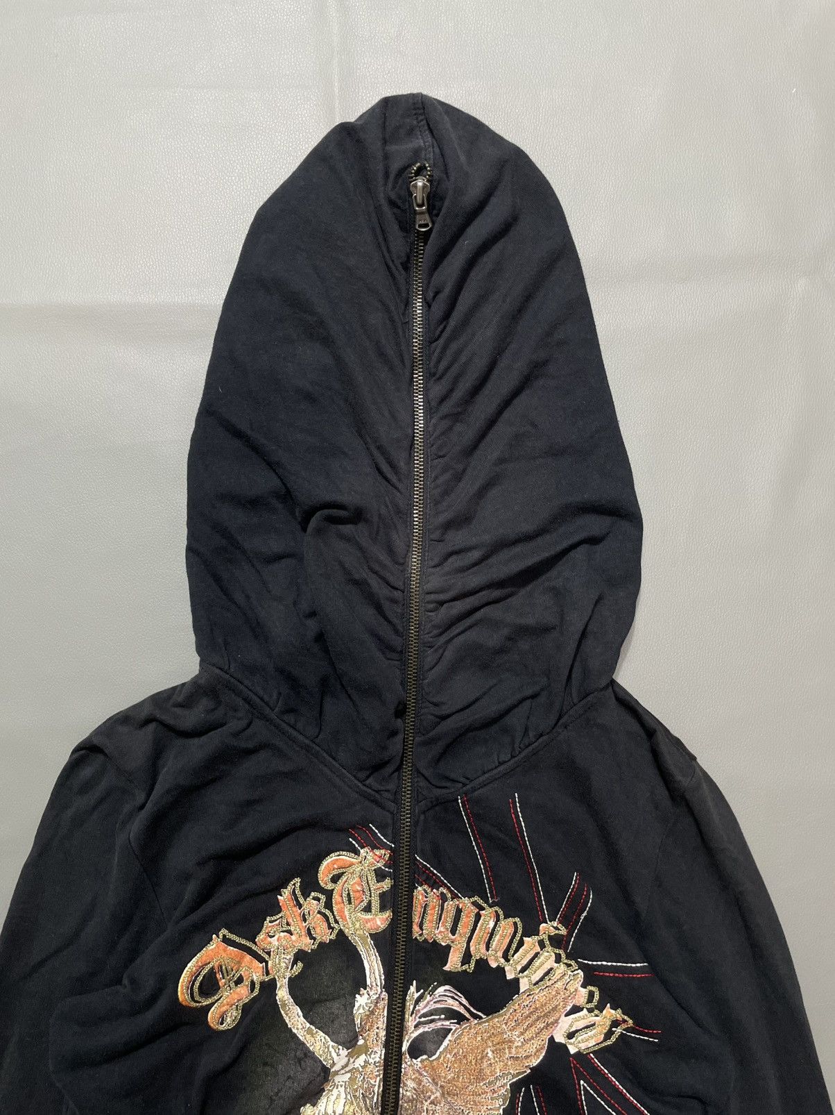 Hysteric Glamour Ask Enquired Gothic Mask Zip Hoodie Ifsix lgb punks style Size S / US 4 / IT 40 - 3 Thumbnail
