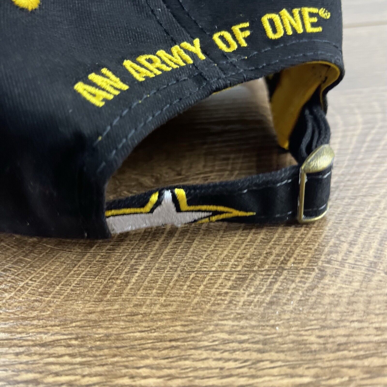 Other US Army Racing 01 Hat Black Cap Hat Adjustable Hat Black NAS Size ONE SIZE - 12 Thumbnail