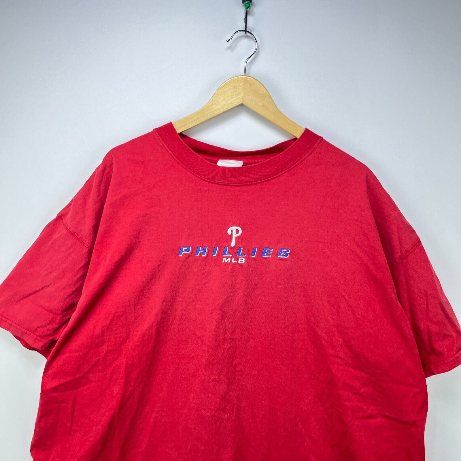 MLB × Vintage Vintage 90s Philadelphia Phillies MLB T-Shirt XL Size US XL / EU 56 / 4 - 2 Thumbnail