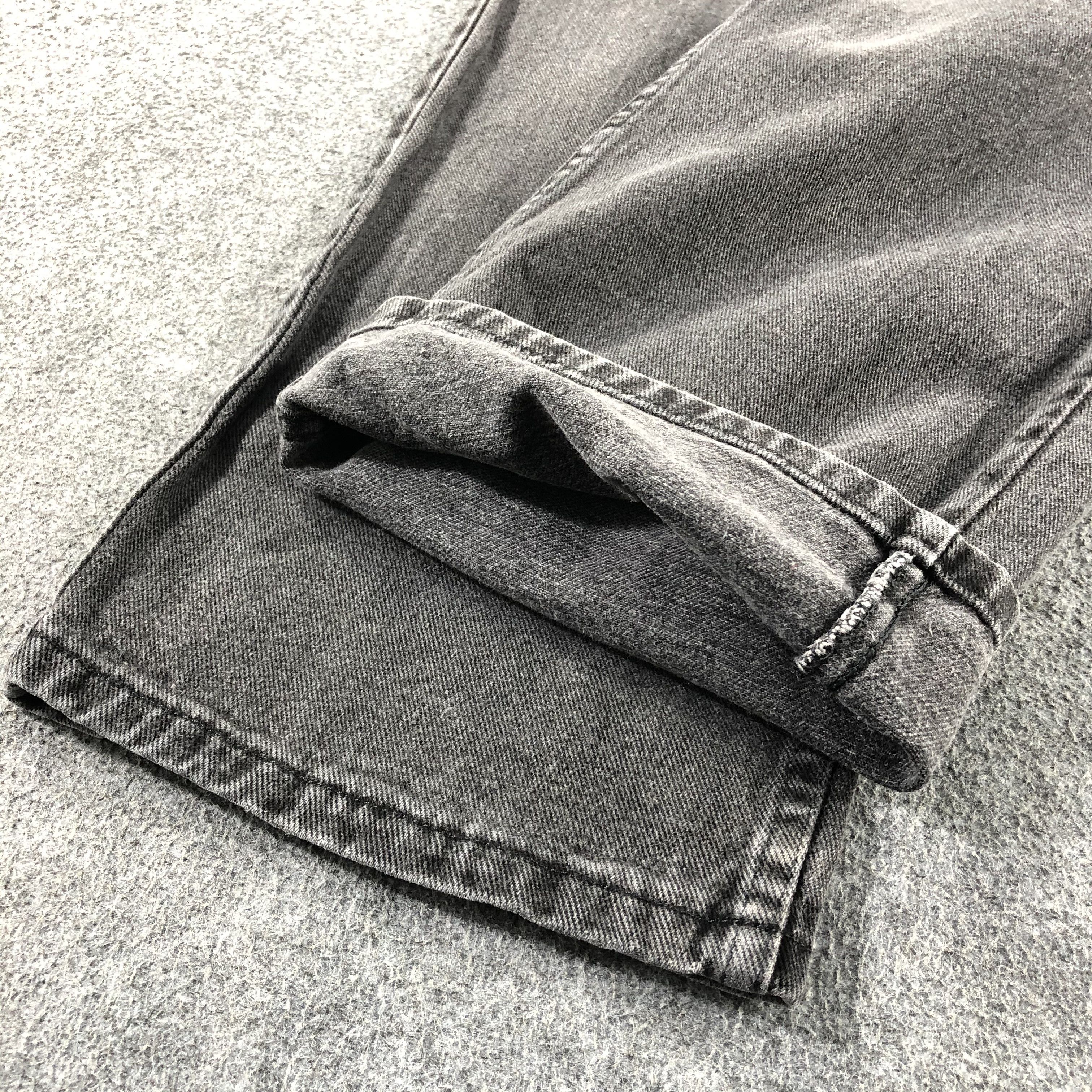 Lee Vintage Faded Black Lee Jeans-J2499 Size US 36 / EU 52 - 7 Thumbnail