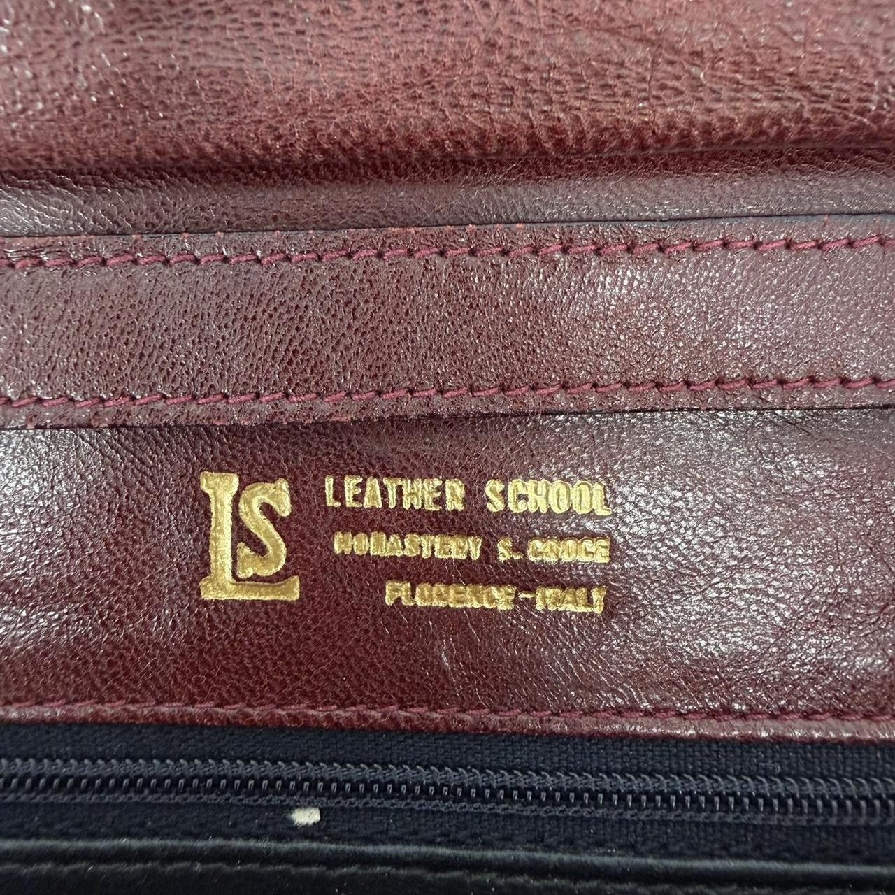 Other Leather School Florence Italy Crossbody Bag Leather Vintage Size ONE SIZE - 4 Thumbnail