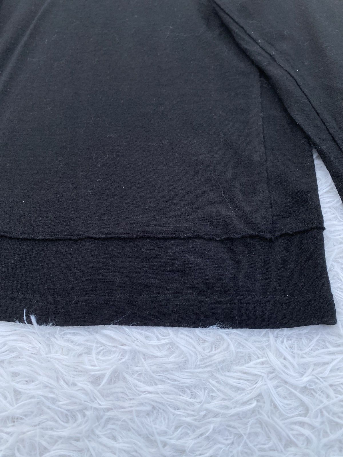 Comme des Garcons × H&M Rare H&M x Comme Des Gracons Wool Longsleeve Tshirt Size US S / EU 44-46 / 1 - 14 Thumbnail