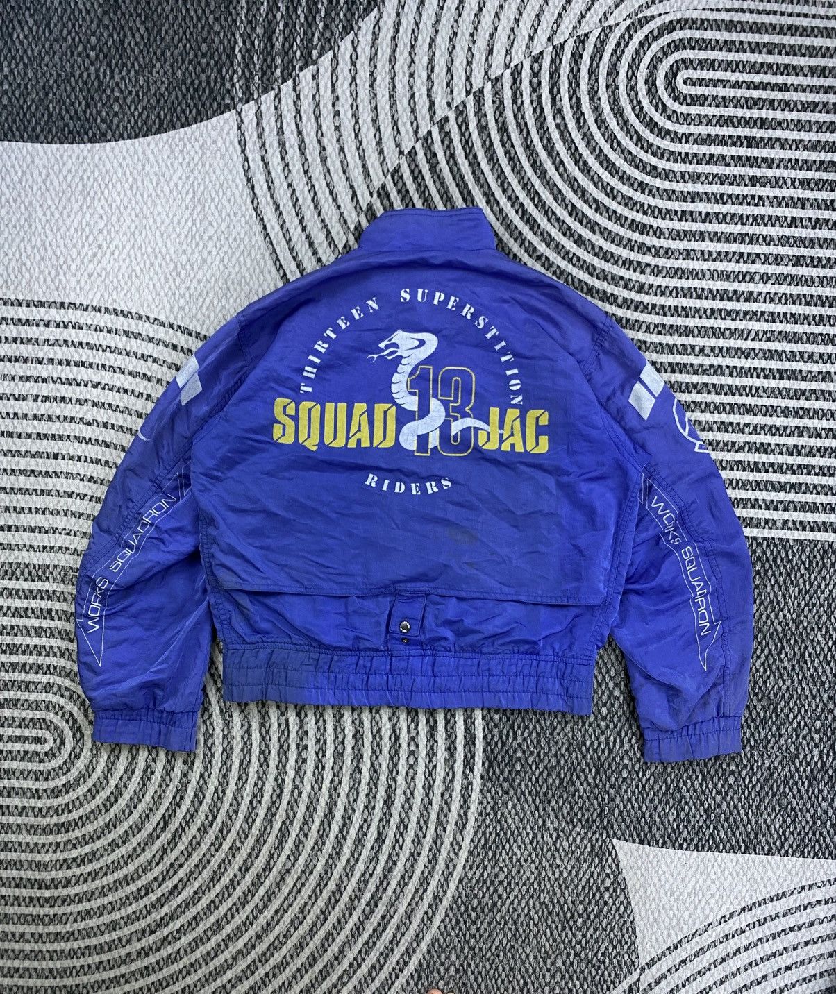 Japanese Brand Vintage The Bike Motorsport Squad Jacket Size US L / EU 52-54 / 3 - 1 Thumbnail