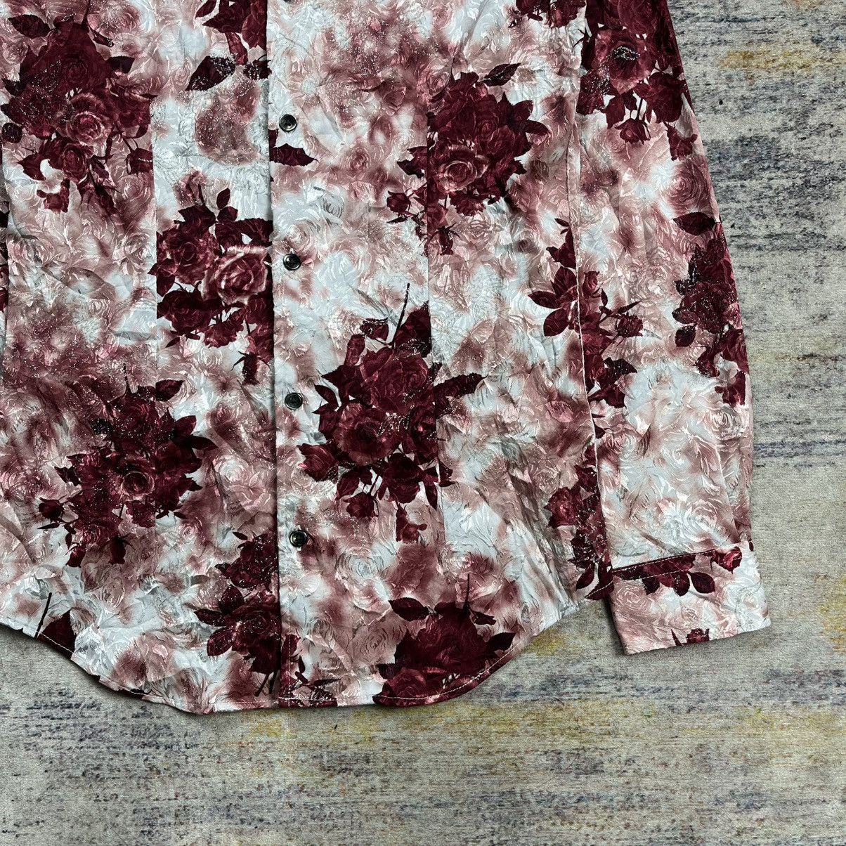 Tornado Mart Tornado Mart jacquard flower button shirt vkei style Size US S / EU 44-46 / 1 - 4 Thumbnail