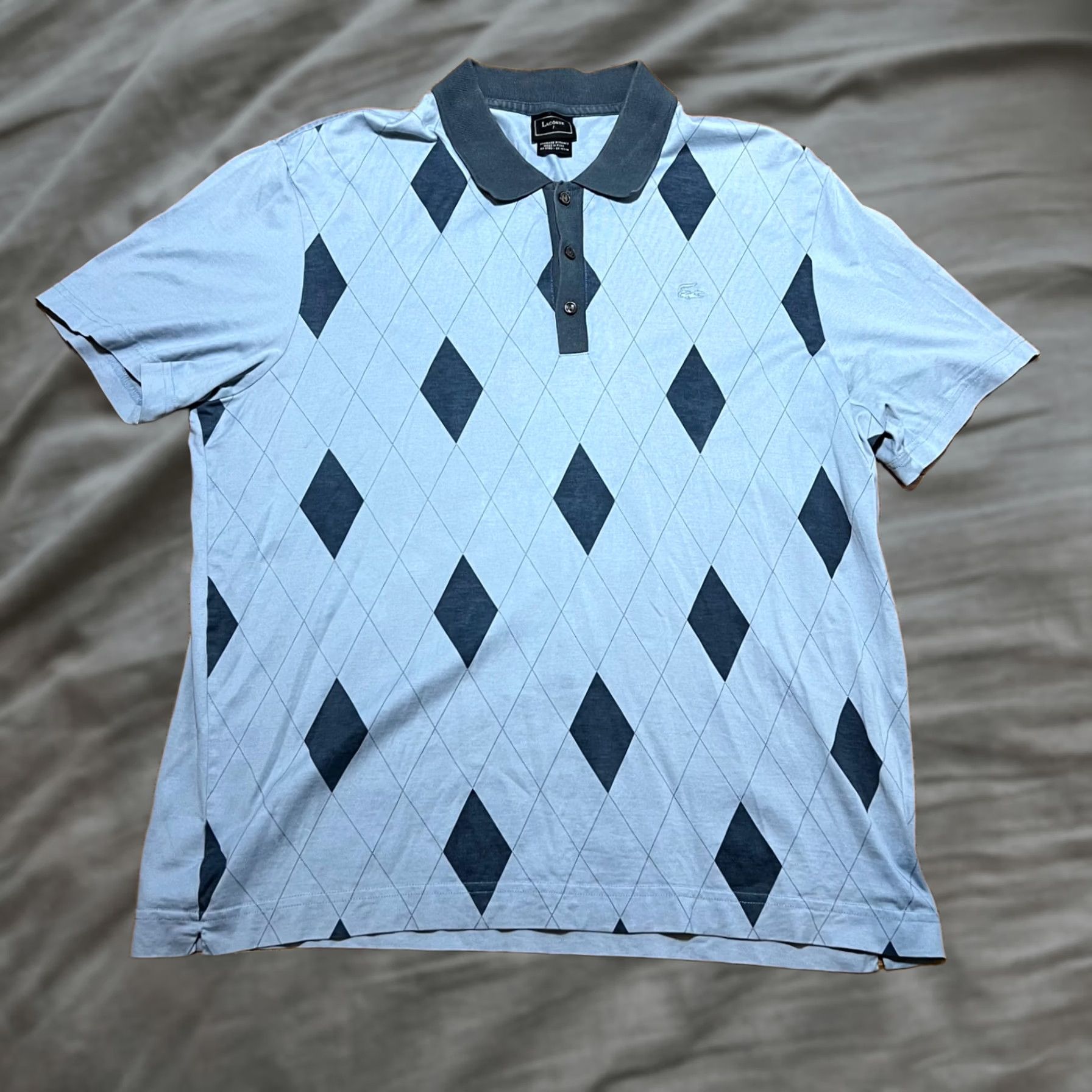 Lacoste × Supreme Supreme LACOSTE Velour Polo | Grailed