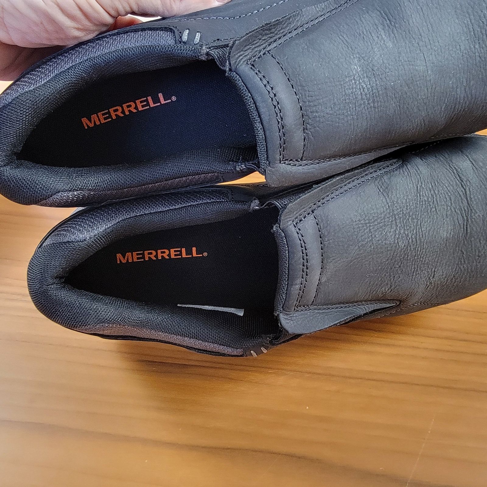 Merrell Merrell Men's Moab Adventure Moc Black Sz 11.5 J91833 Size US 11.5 / EU 44-45 - 6 Thumbnail