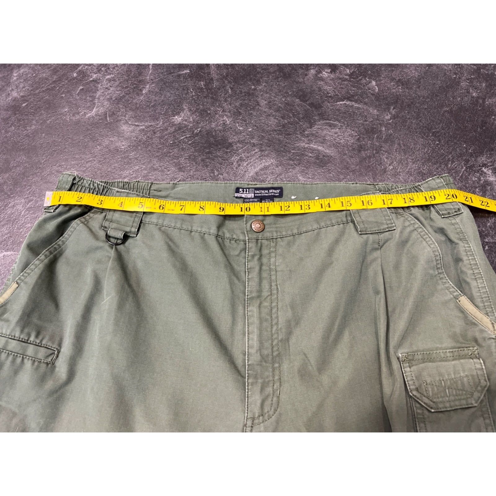 Vintage 511 Tactical Tactile Pants Mens 42x32 Green Ripstop Cargo Combat Work Size US 42 / EU 58 - 3 Thumbnail