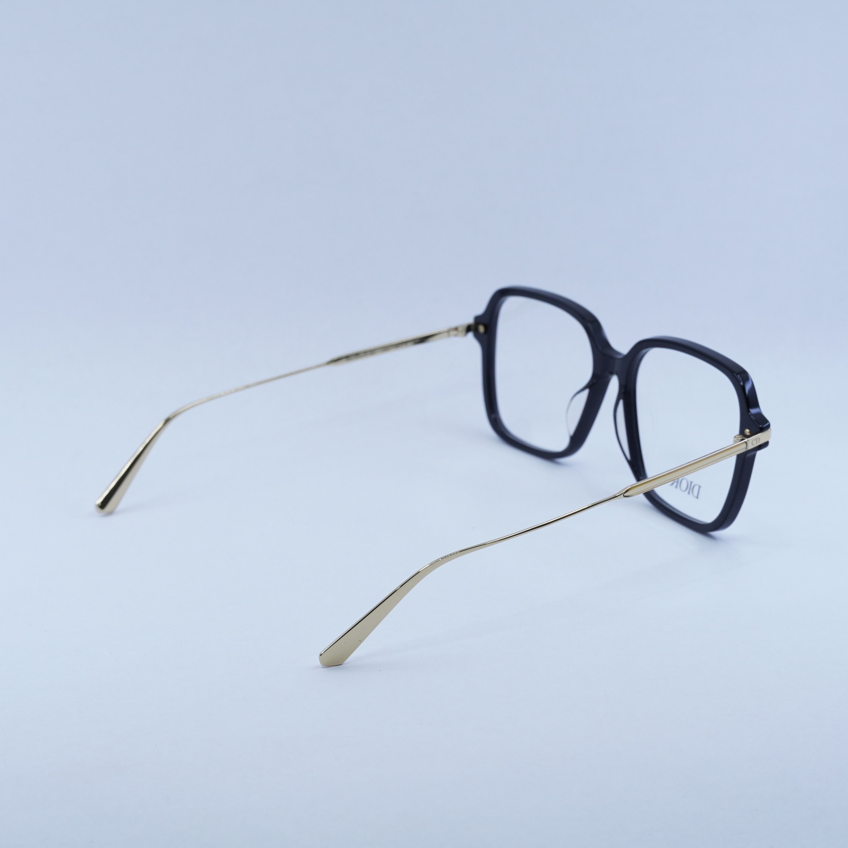 Dior Dior GEMDIORO S5I 1200 Eyeglasses Black 54mm Square Frame Size ONE SIZE - 5 Thumbnail