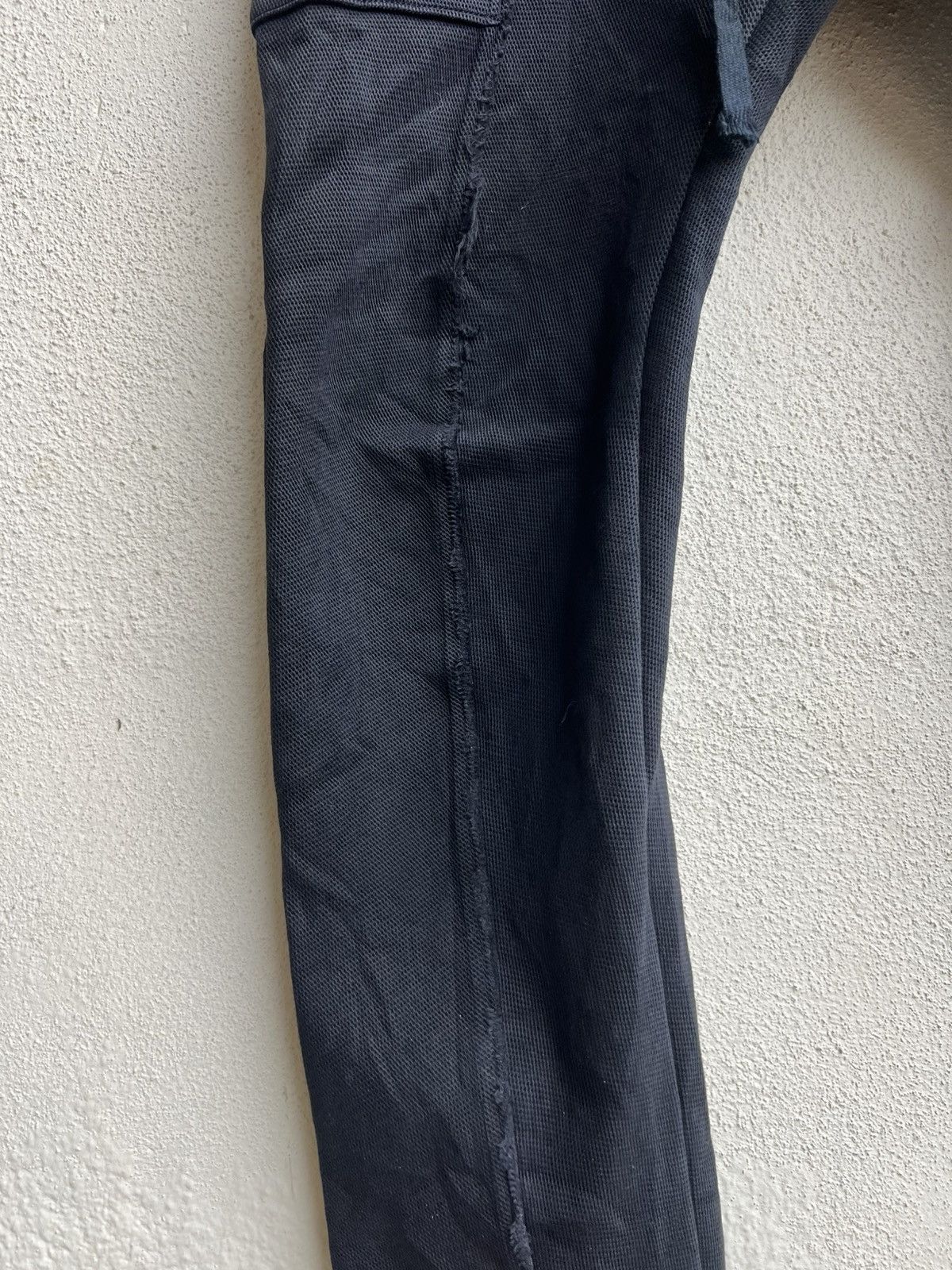 Bajra Bajra Made in Japan Raw Cut Black Trouser Stretch Pant Size US 30 / EU 46 - 9 Thumbnail