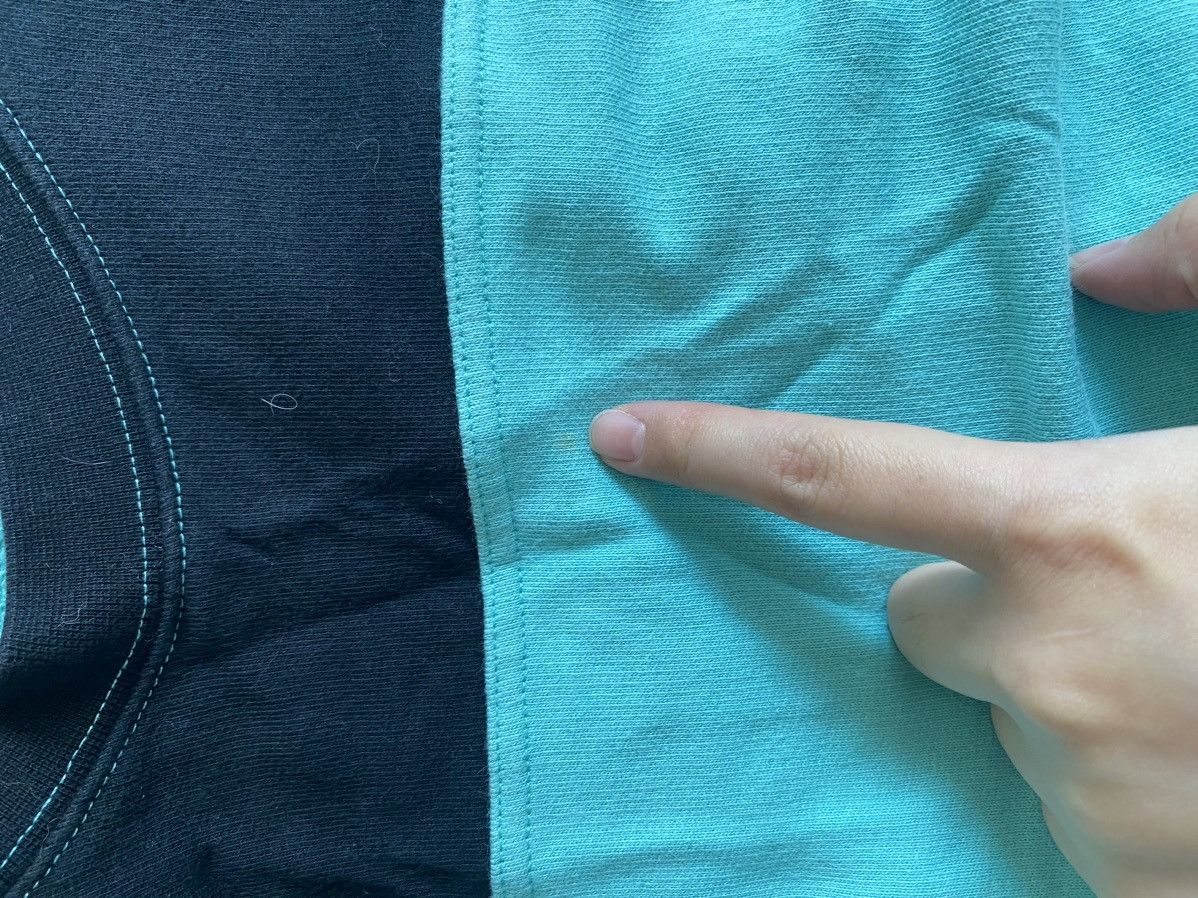 Martine Rose Crewneck Black and mint green Size US M / EU 48-50 / 2 - 7 Thumbnail
