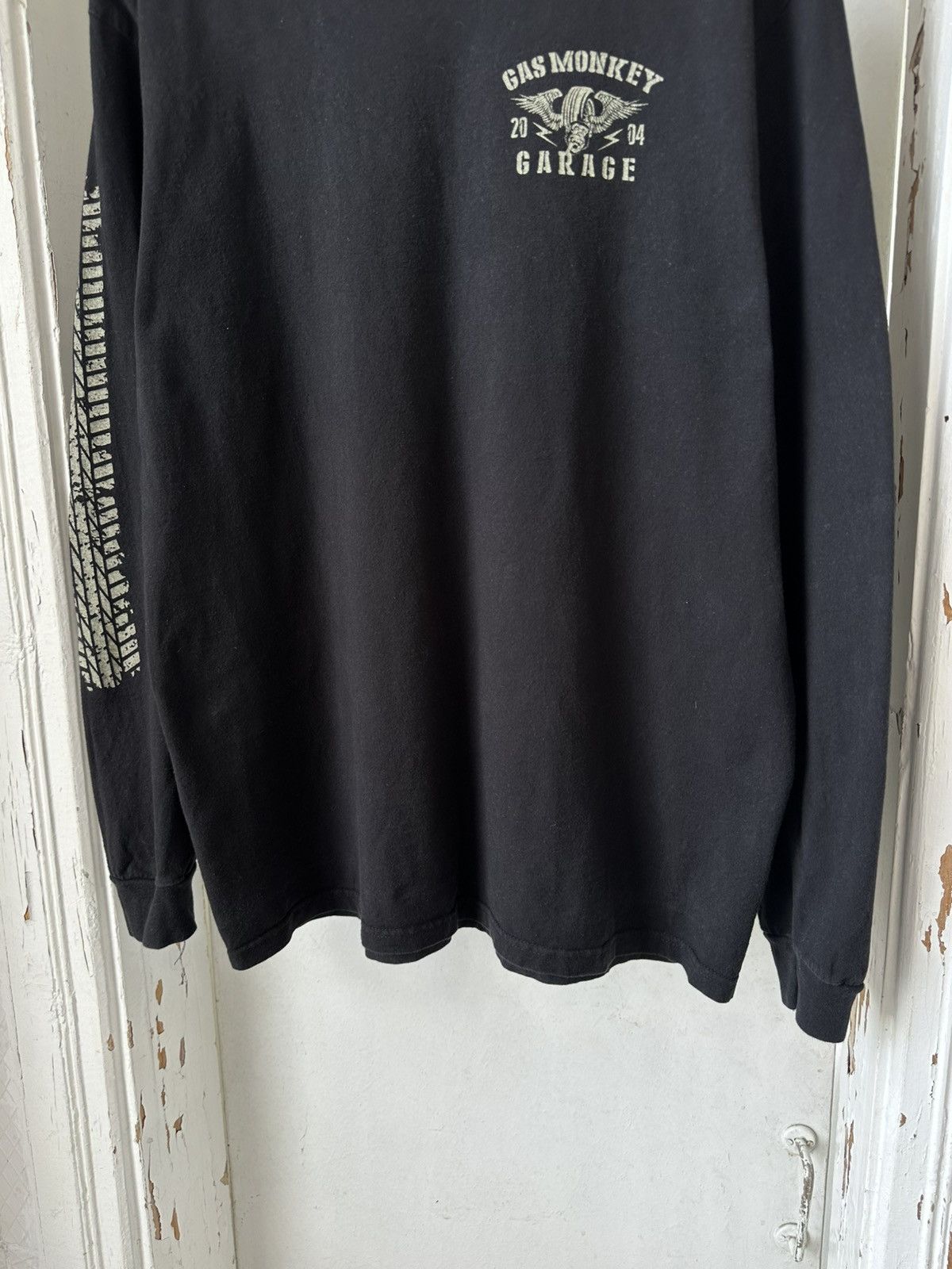 Vintage Gas Monkey Garage Black Made in USA Long Sleeve Size US L / EU 52-54 / 3 - 6 Thumbnail