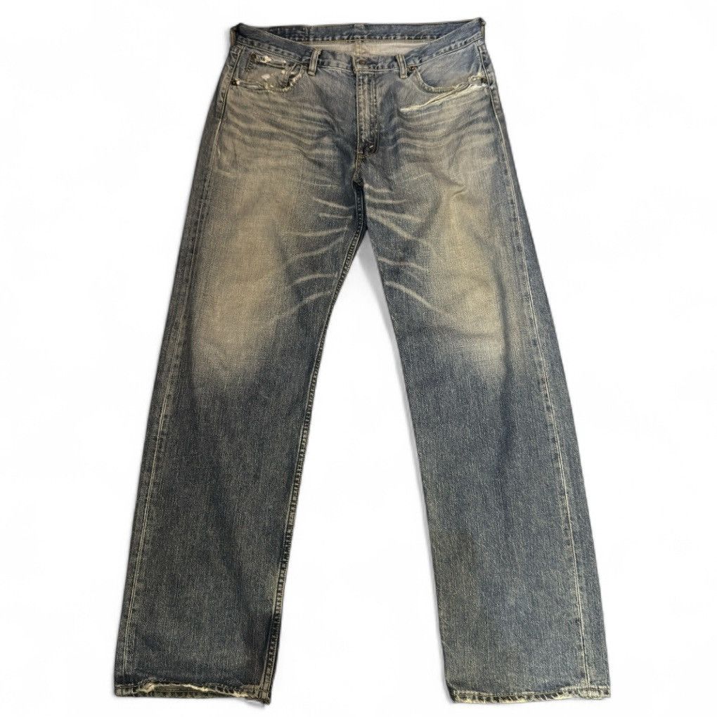 Levi's 🔥🇯🇵 Japanese Vintage Levis 503 BootCut Distressed Denim Size US 36 / EU 52 - 1 Thumbnail