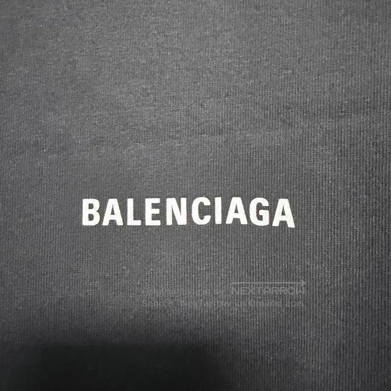 Balenciaga Balenciaga Front and Back Logo Short Sleeve T-Shirt Size US S / EU 44-46 / 1 - 4 Thumbnail