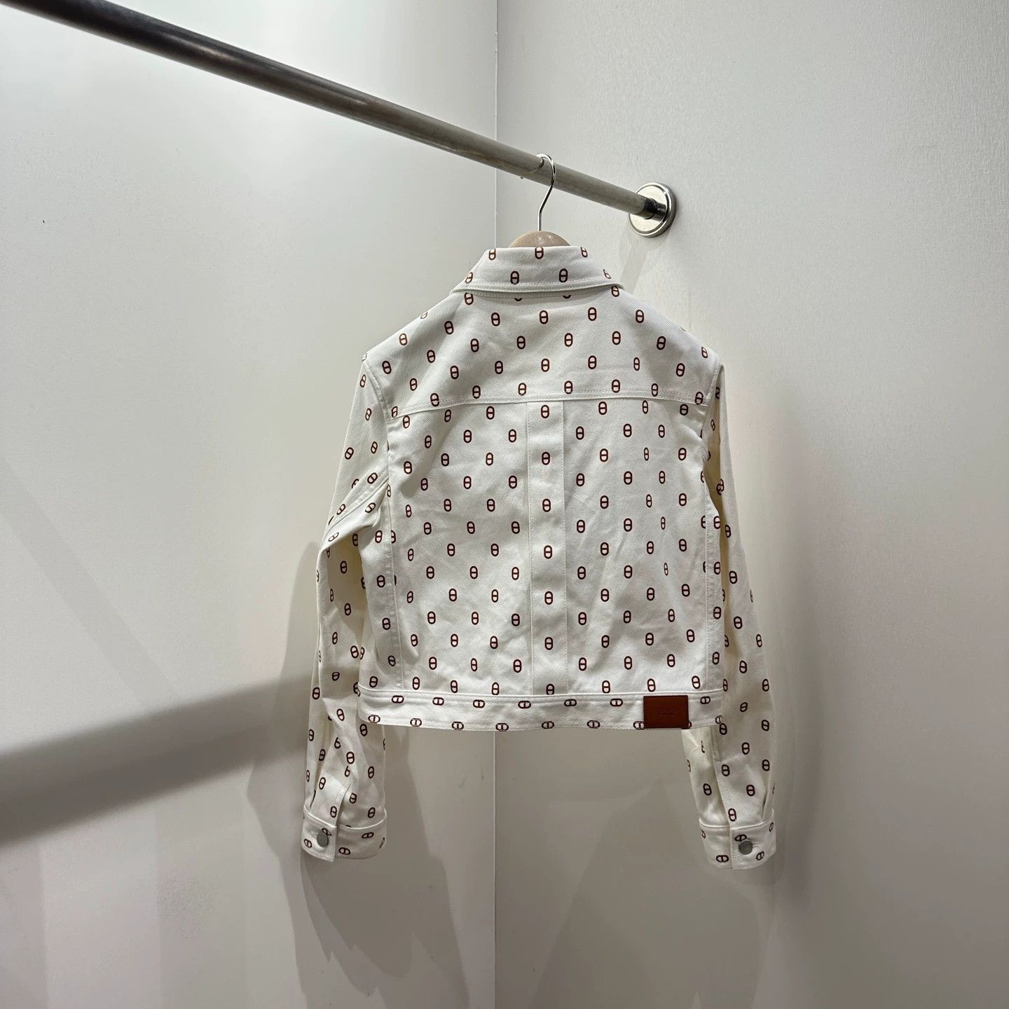 Hermes Hermes mar452 all over print pig nose single-breasted Jkt 38 Size S / US 4 / IT 40 - 2 Thumbnail