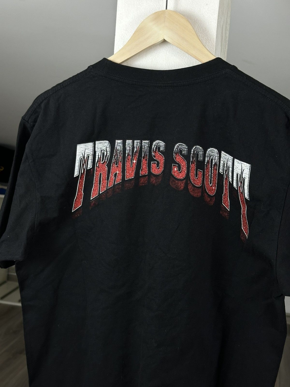 Vintage Travis Scott Big Logo Rap Concert Style Astroworl Tee Size US M / EU 48-50 / 2 - 8 Thumbnail