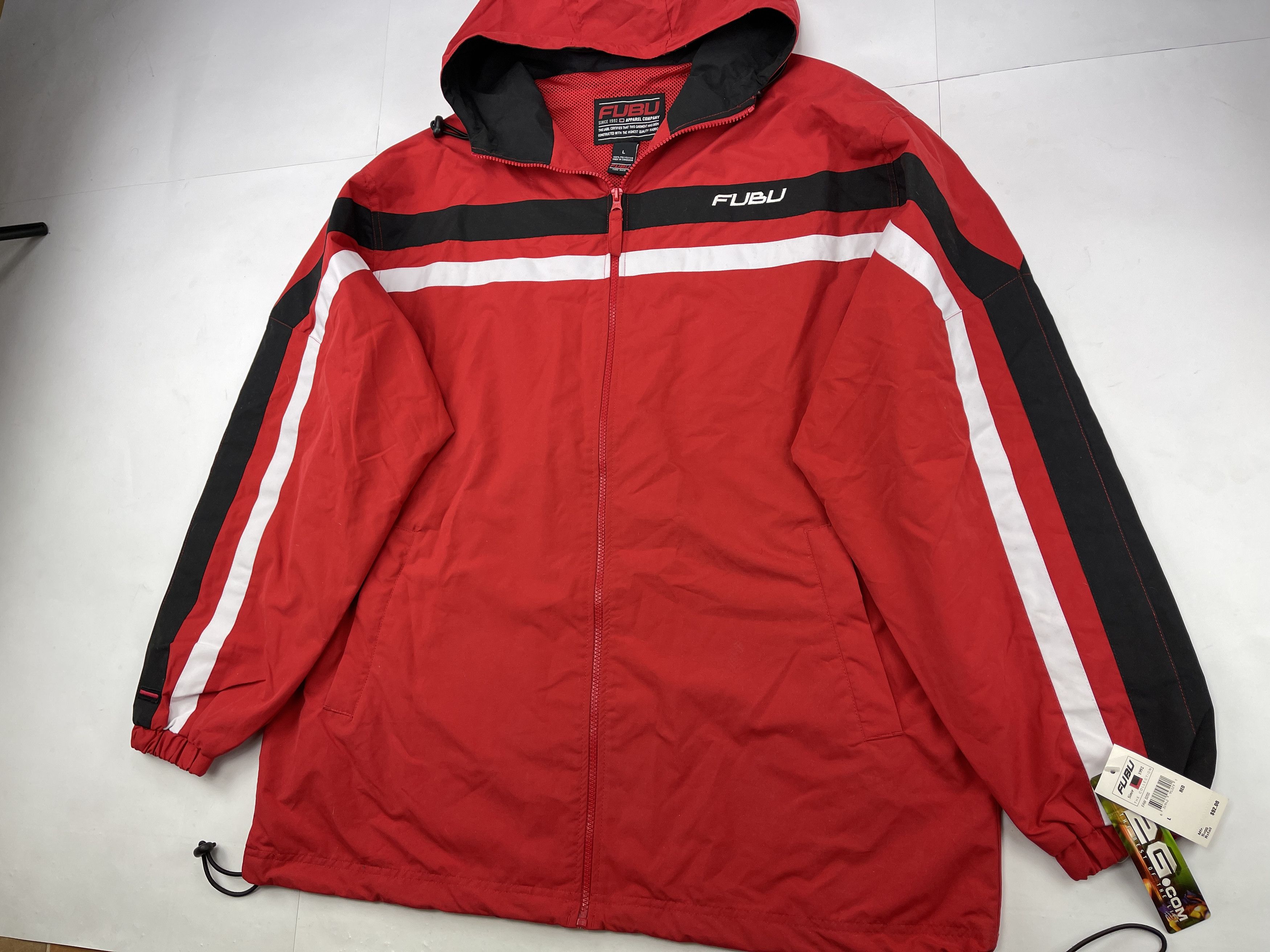 Fubu FUBU tracksuit, baggy track suit jacket and pants set 90s L Size US L / EU 52-54 / 3 - 9 Thumbnail