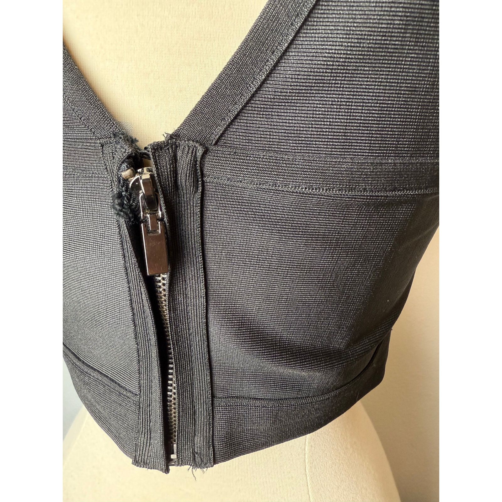 WOW Couture WOW Couture World of Women Black Bandage Style Top, Size Med Size M / US 6-8 / IT 42-44 - 5 Thumbnail