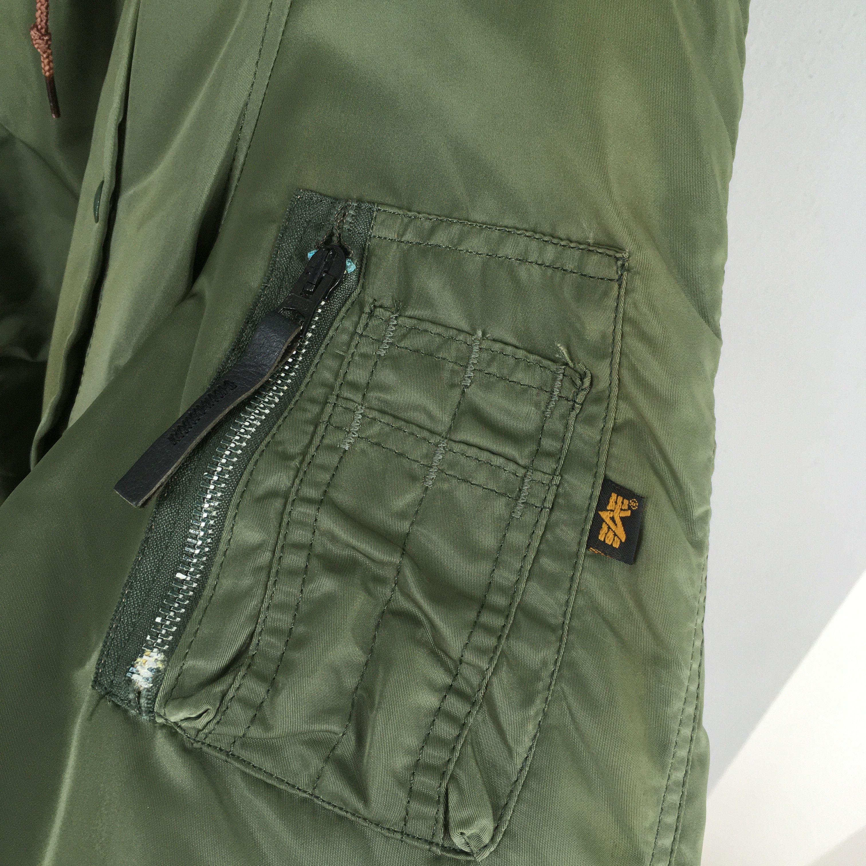 Alpha Industries Vintage Alpha Industries US Air Force Bomber N-3B Jacket L Size US L / EU 52-54 / 3 - 5 Thumbnail