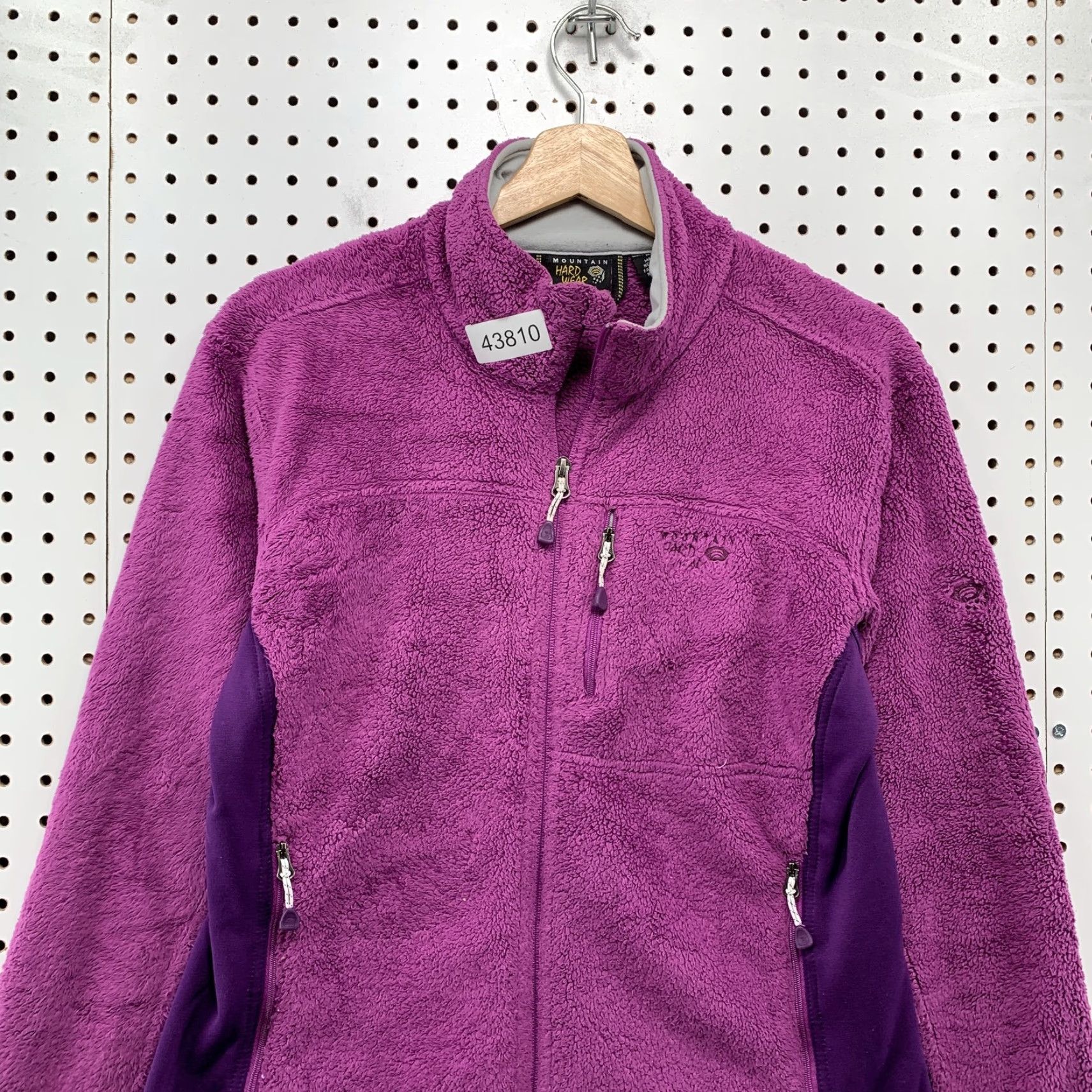 Mountain Hardwear Mountain Hardwear Pyxis Purple Jacket Women M Fleece Sherpa Outdoor Size M / US 6-8 / IT 42-44 - 2 Thumbnail