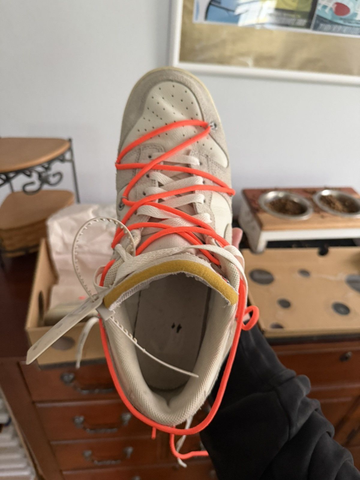Nike × Off-White OffWhite Dunk Low Lot 11 Size US 12 / EU 45 - 12 Thumbnail