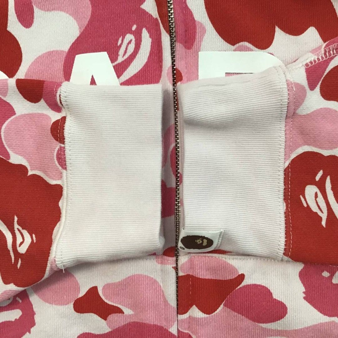 Bape BAPE ABC camo Pink short full zip hoodie a bathing ape Size M / US 6-8 / IT 42-44 - 5 Thumbnail