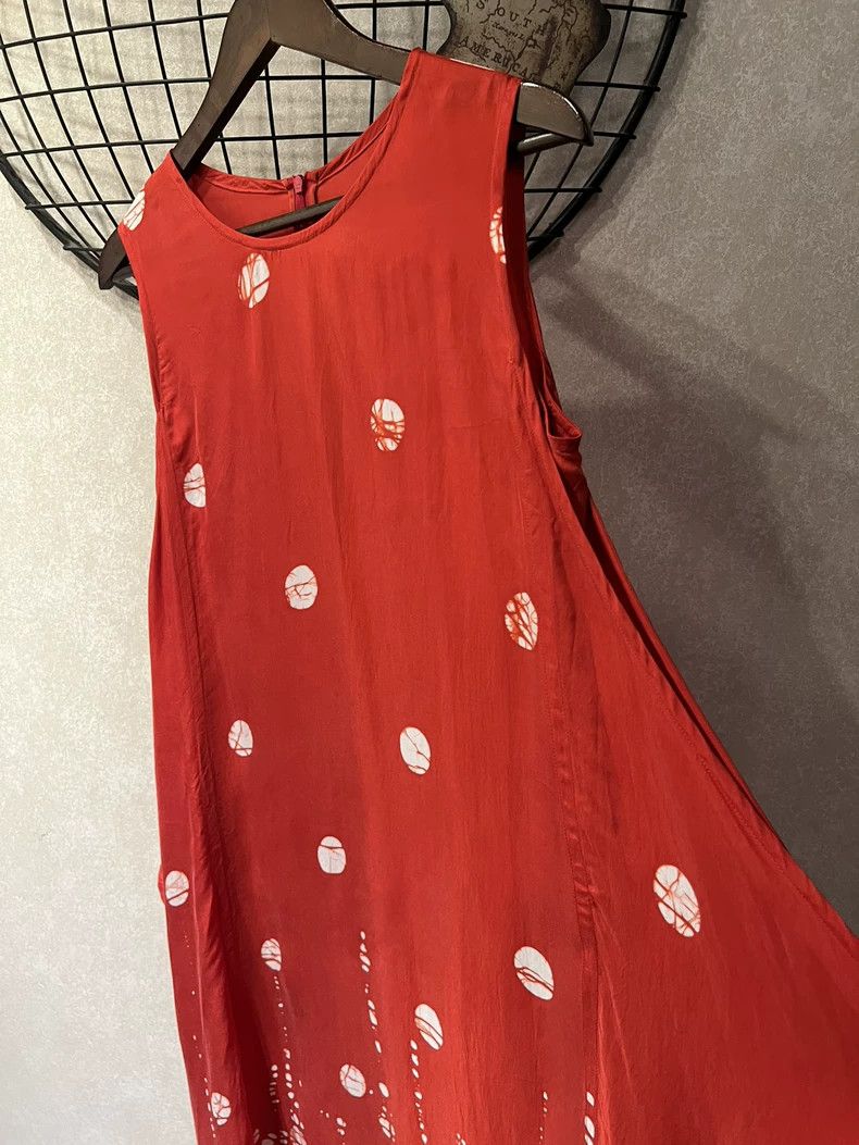 Issey Miyake Issey Miyake Red dress Size M / US 6-8 / IT 42-44 - 4 Thumbnail