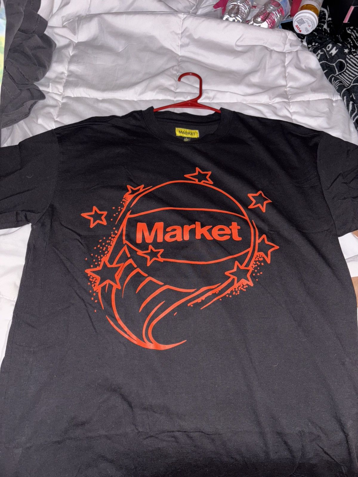 Market Market Brand Black and Red Tee Size US L / EU 52-54 / 3 - 1 Thumbnail