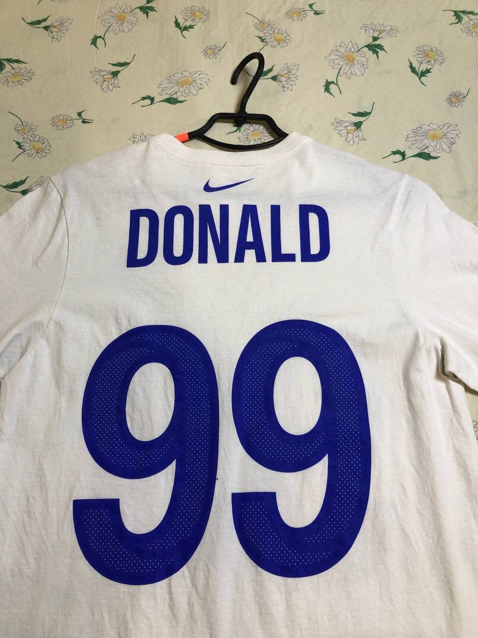 Nike Nike Aaron Donald White Los Angeles Rams Super Bowl LVI Size US M / EU 48-50 / 2 - 13 Thumbnail