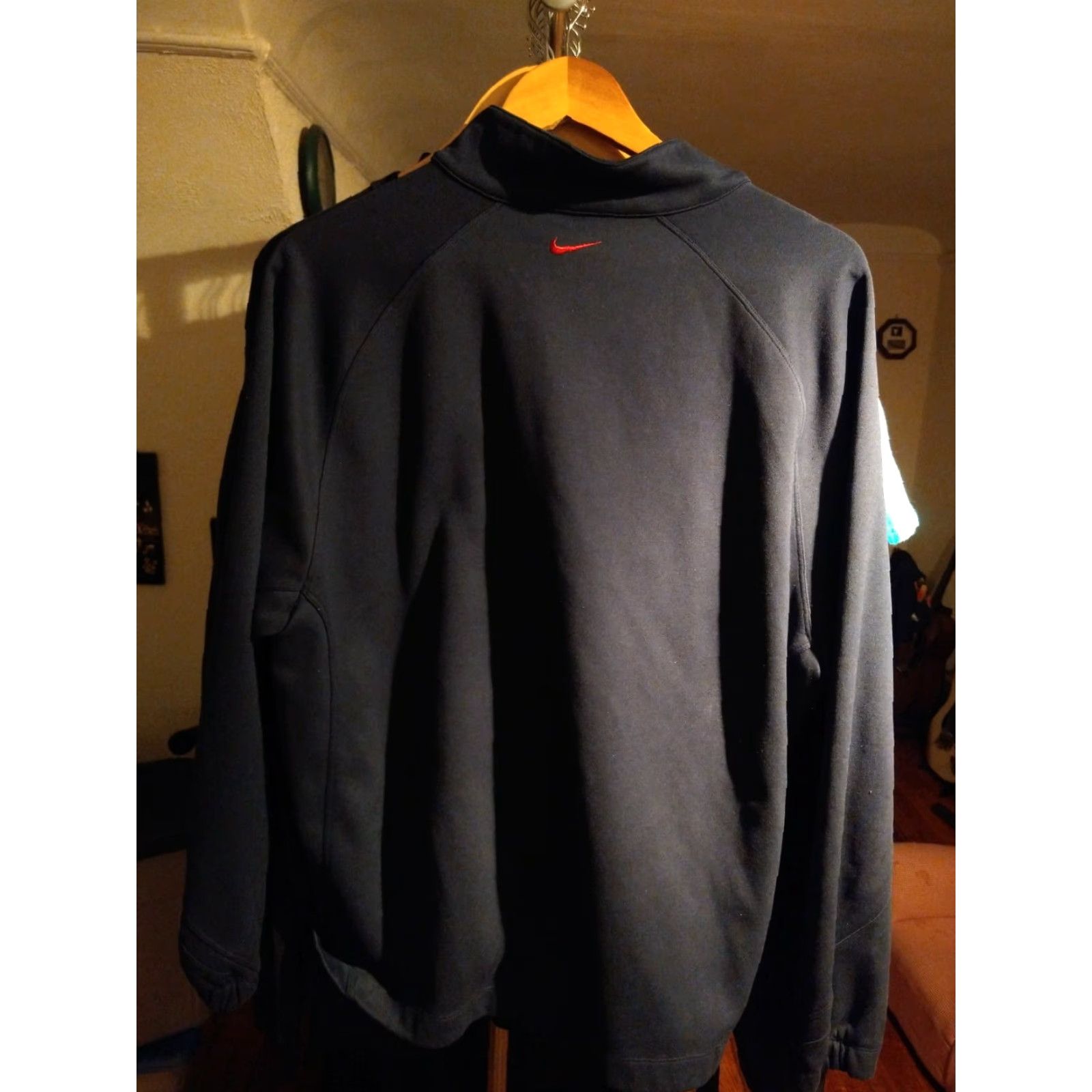 Nike VINTAGE Nike Beijing Olympics NBC Crew Shirt Collar Zip L Men Navy Blue SKU L Shirt Size US L / EU 52-54 / 3 - 4 Thumbnail