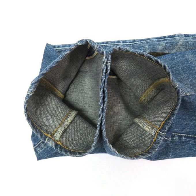 Junya Watanabe Denim Zipper Wide Pattern Patch Work Pants Cotton Indigo Size US 32 / EU 48 - 8 Thumbnail