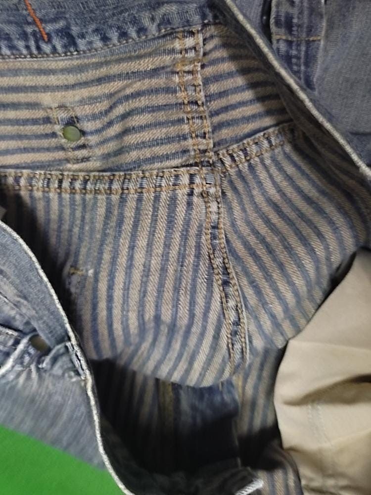 Jean × Vintage × Wrangler WRANGLER BAGGY JEANS VINTAGE LOOK FADED Size US 36 / EU 52 - 5 Thumbnail