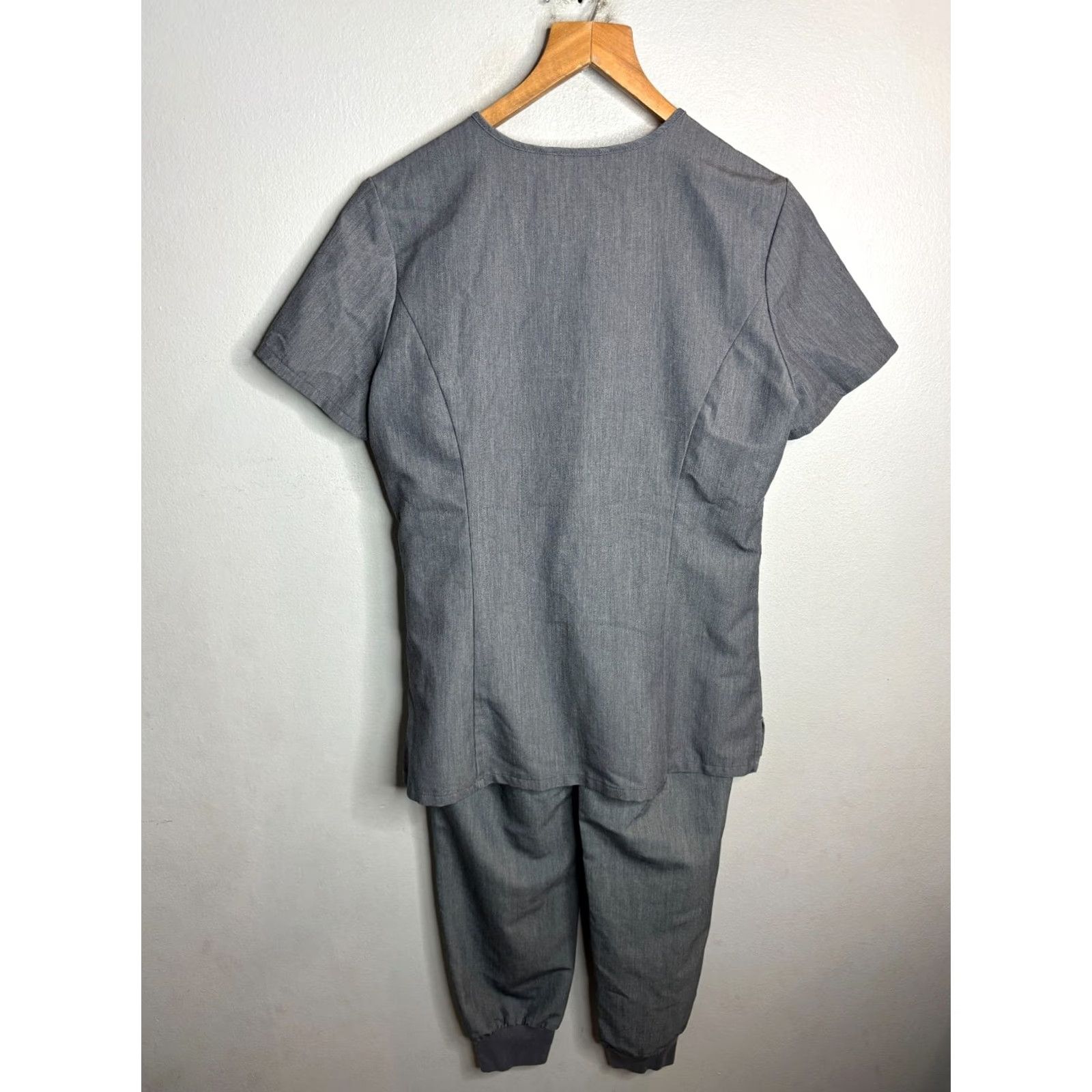 Vintage Figs Scrub Set Womens S Top S Gray Yola Skinny Pants 5766 Size S / US 4 / IT 40 - 5 Thumbnail