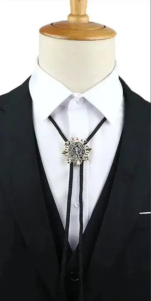 Other Vintage Leather Rope Bolo Tie Size ONE SIZE - 4 Thumbnail