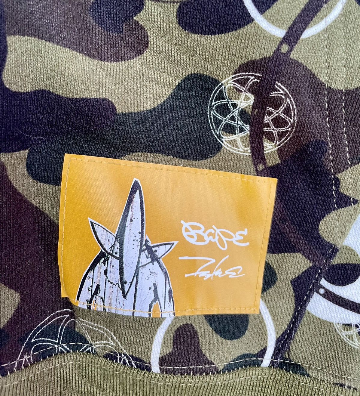Bape Bape x Futura Full Zip Hoodie Size US M / EU 48-50 / 2 - 3 Thumbnail