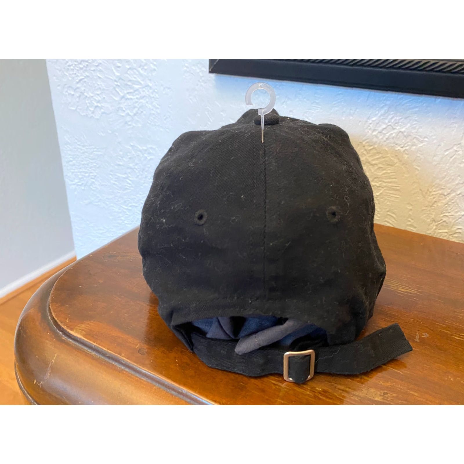 Disney Disney Mickey Mouse Dad Hat Adjustable Strapback Embroidered Baseball Cap Mens Black Denim Size ONE SIZE - 3 Thumbnail