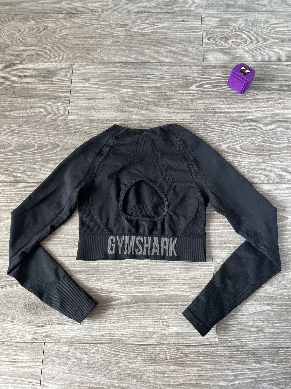 Gymshark ‼️Gymshark Womans Long Sleeve Onyx Straight Fit Gym Top‼️ Size M / US 6-8 / IT 42-44 - 15 Thumbnail