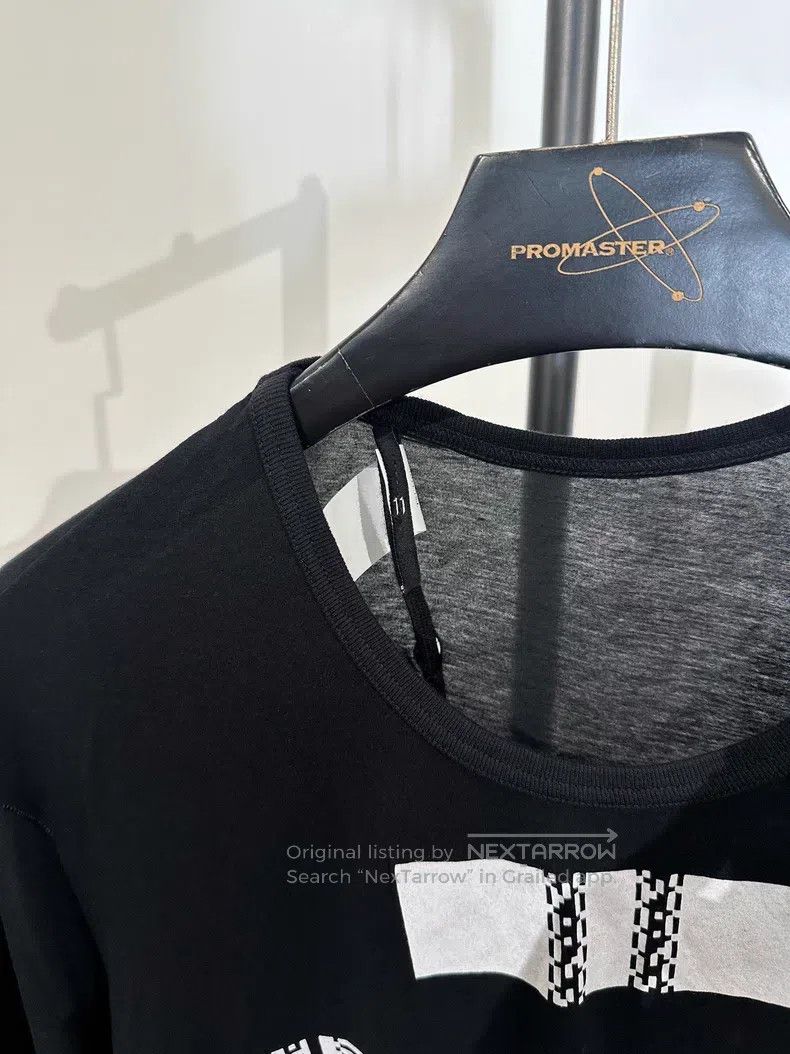 Boris Bidjan Saberi Boris Bidjan Saberi Printed crewneck short sleeve t-shirt| Size US XL / EU 56 / 4 - 5 Thumbnail