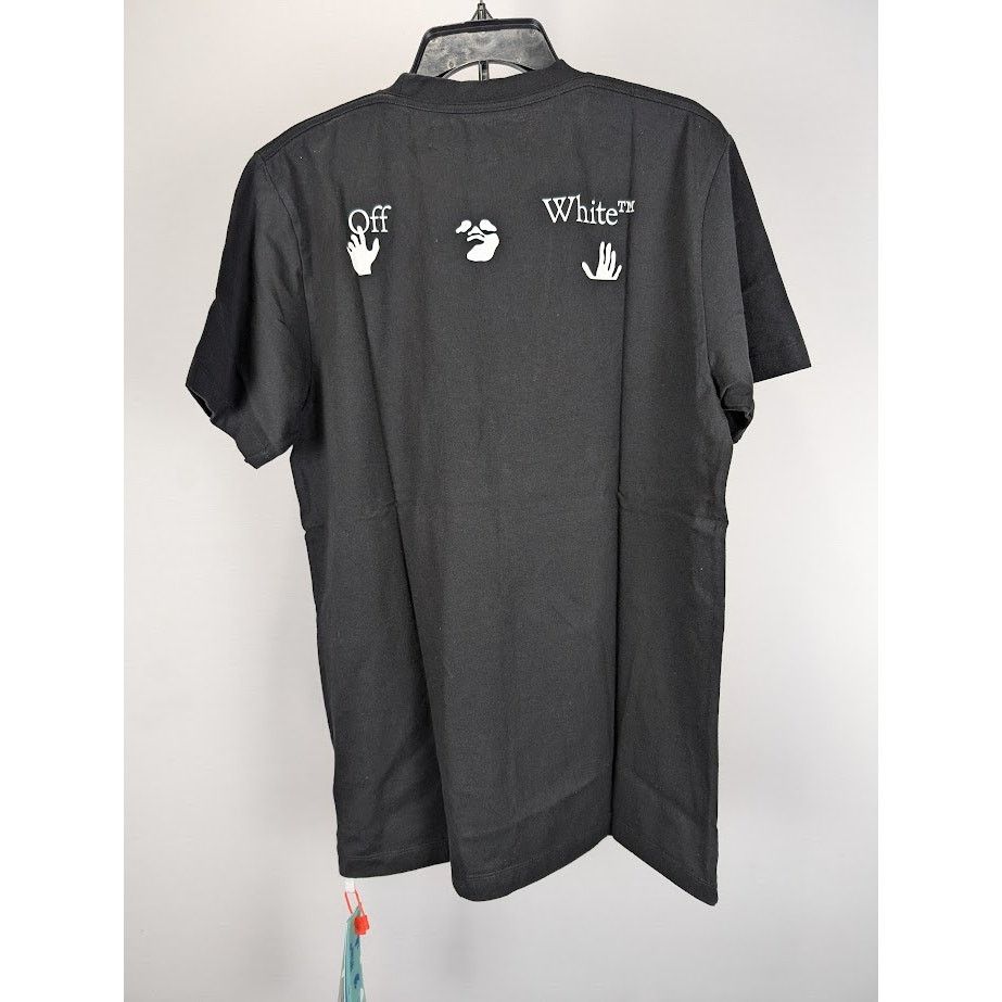 Off-White o1rshd1 Black Business Short Sleeve T-Shirt in Black Orange Size US L / EU 52-54 / 3 - 13 Thumbnail