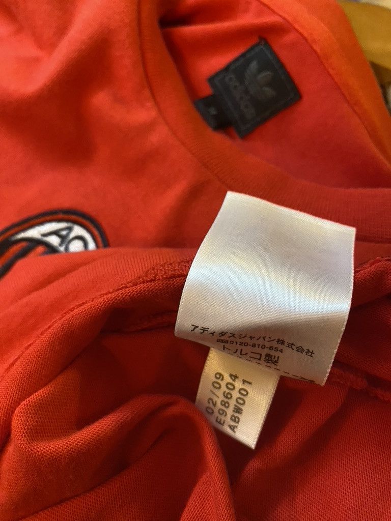 Adidas 2009 Vintage Adidas AC Milan Football Team Top Size US M / EU 48-50 / 2 - 6 Thumbnail