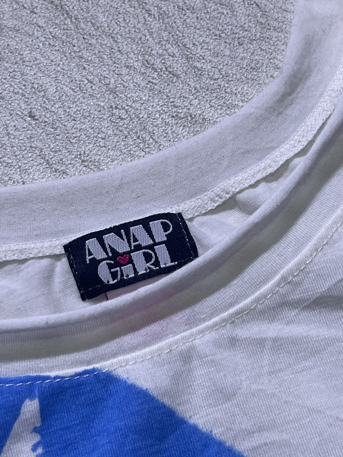 Japanese Brand Y2K ANAP short sleeve tshirt women's Size L / US 10 / IT 46 - 4 Thumbnail