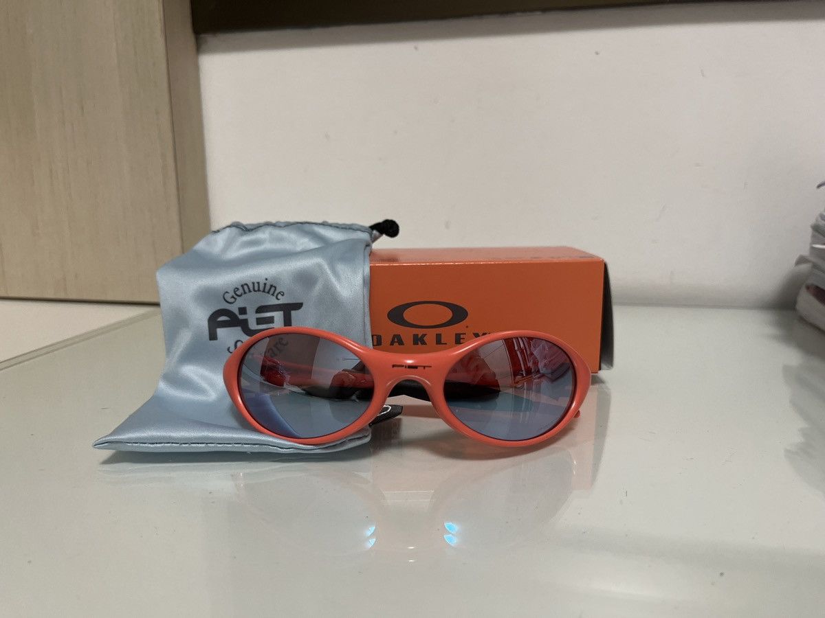 Oakley Eye Jacket PIET Orange w/ Prizm Snw Sapp Grailed
