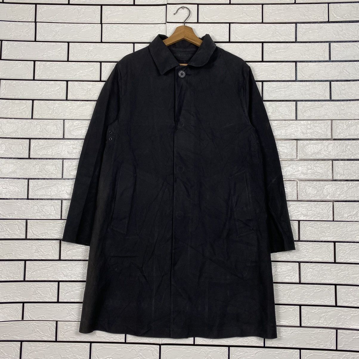 Mackintosh 📌Vintage Wax Long Jacket Chore Mackintosh Size US XXS / EU 40 - 2 Thumbnail