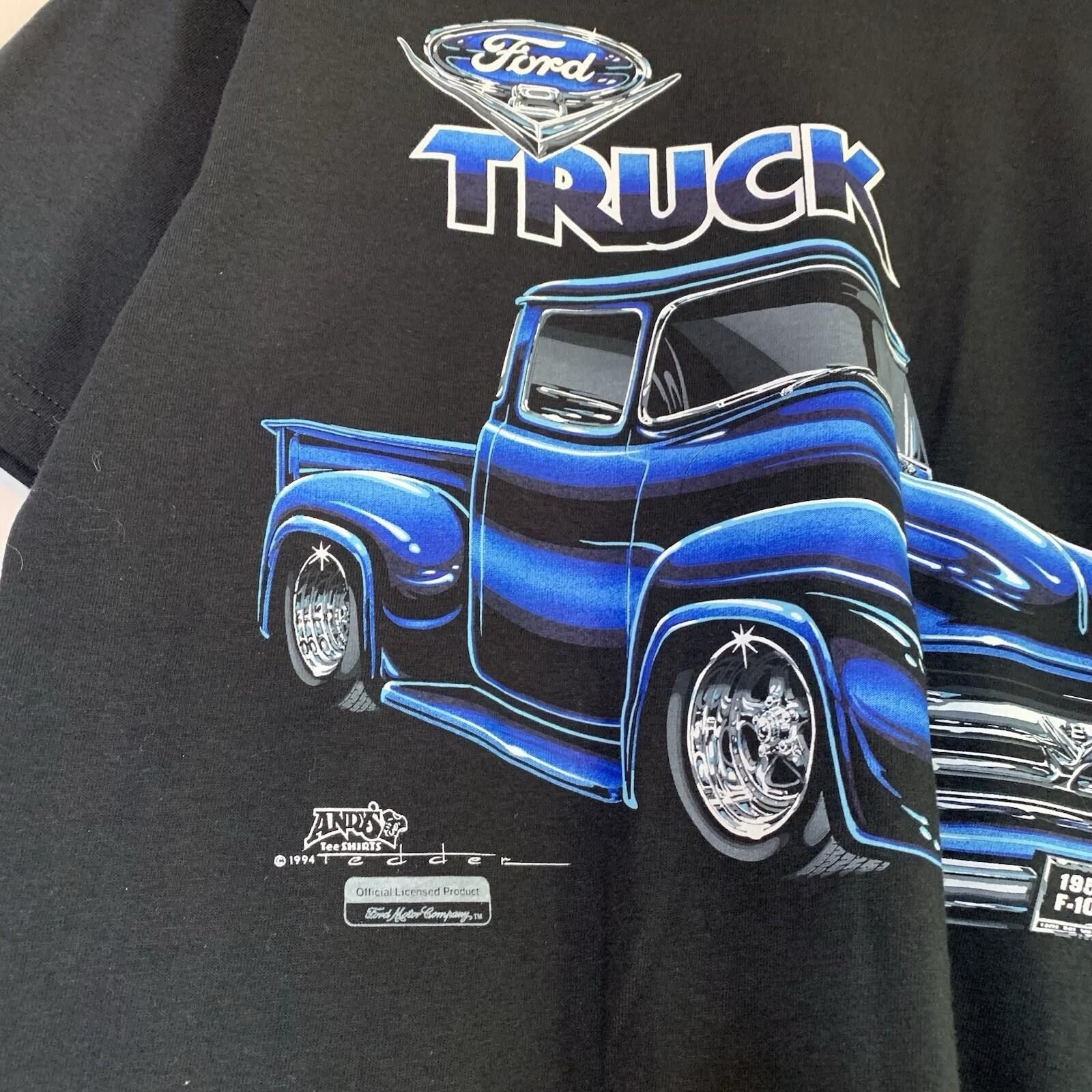 Ford 2000s Ford F-100 Truck Graphic Shirt Black Size M Size US M / EU 48-50 / 2 - 3 Thumbnail