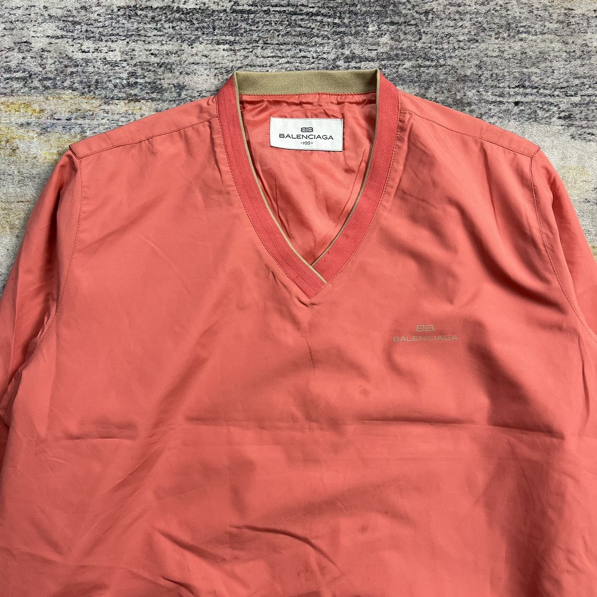 Balenciaga × Vintage Vintage 90s Balenciaga light jacket pink Size US M / EU 48-50 / 2 - 3 Thumbnail
