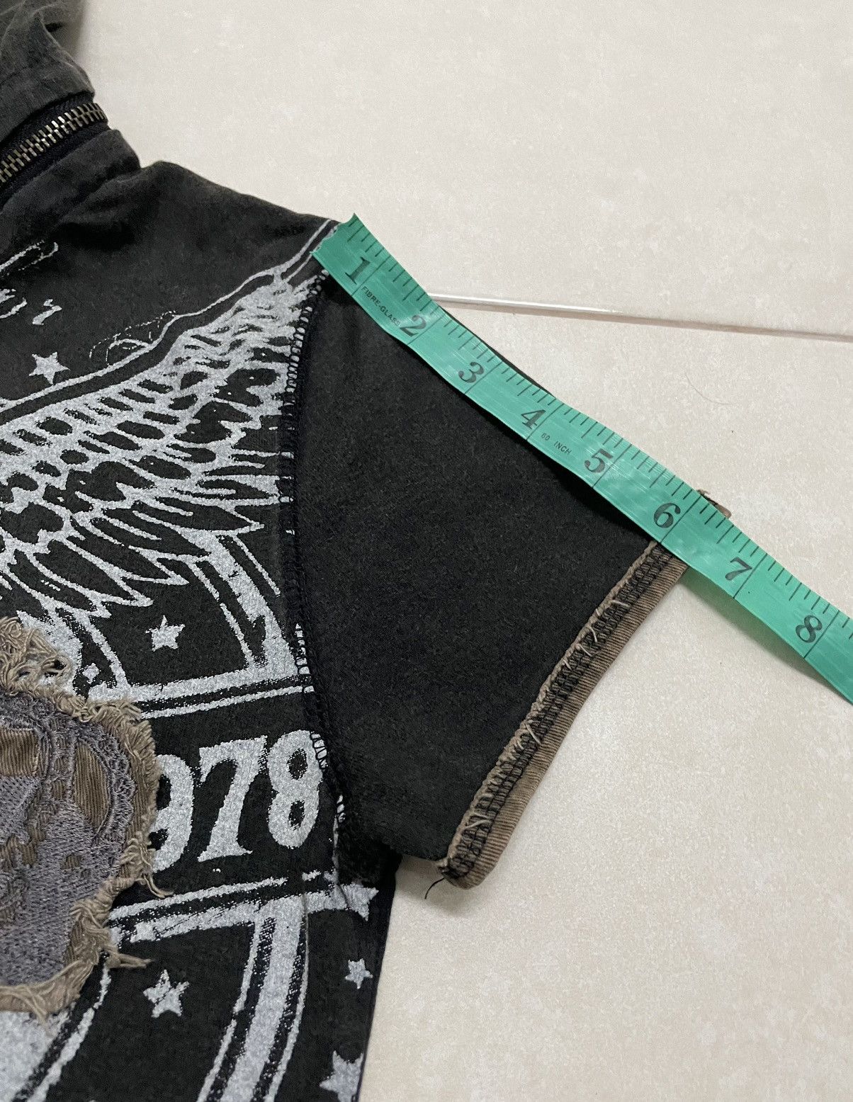 Japanese Brand Japanese Brand Glitz Motorcycle Festival Hooded Tshirt Size M / US 6-8 / IT 42-44 - 16 Thumbnail