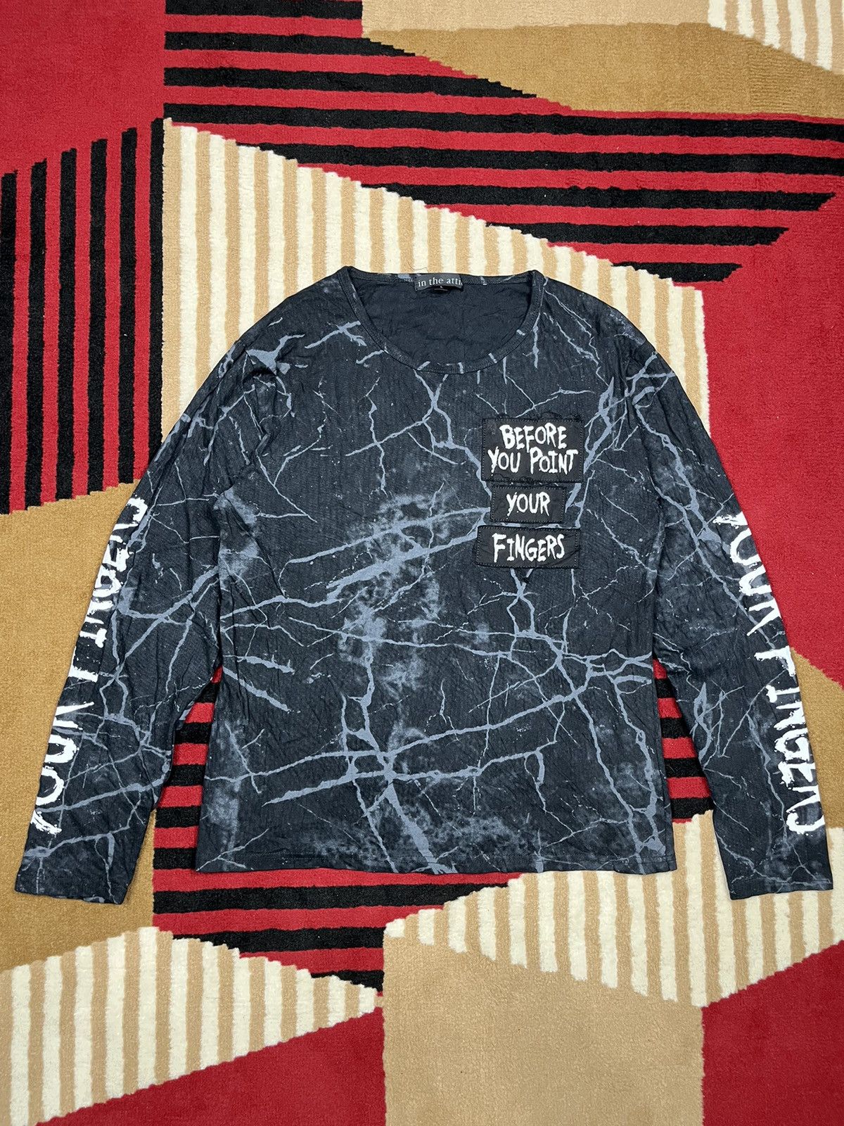 In The Attic × Le Grande Bleu (L.G.B.) × Yasuyuki Ishii IN THE ATTIC Longsleeve Size US M / EU 48-50 / 2 - 4 Thumbnail