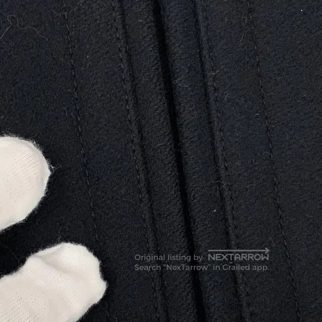 Burberry Burberry Black Wool Notched Collar Double-breasted Long Sl Size US XS / EU 42 / 0 - 7 Thumbnail