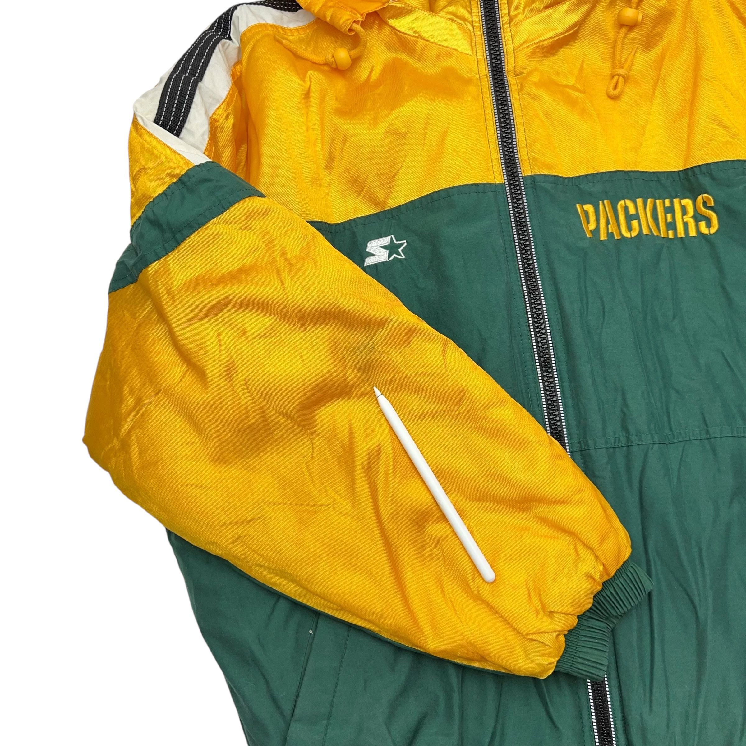 NFL × Pro Line × Starter Starter NFL Pro Line Packers Jacket Coat 90s Size US L / EU 52-54 / 3 - 14 Thumbnail