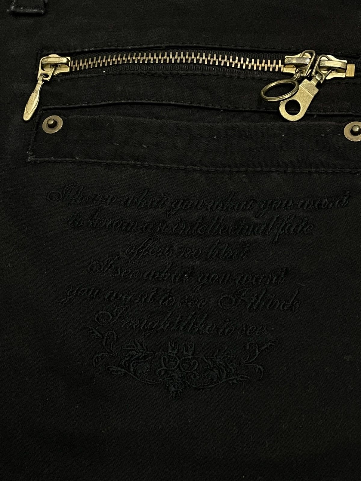Japanese Brand Vintage 1990s Era Japanese Brand Amarantine Cargo Punk Style Size US 32 / EU 48 - 19 Thumbnail