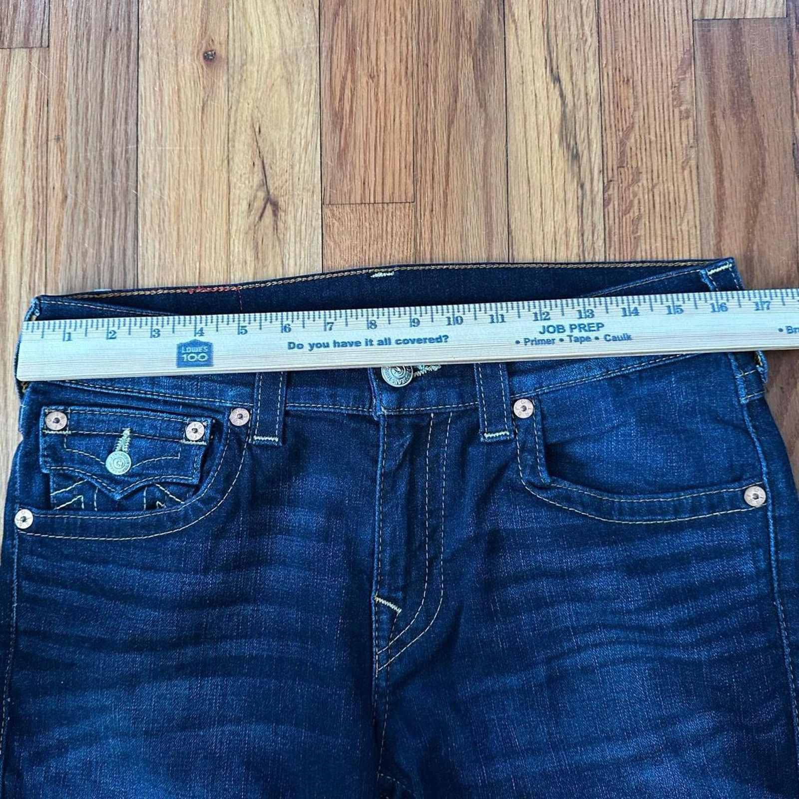 True Religion True Religion Flap Pocket Straight Relaxed Fit Jeans size 32 Size US 32 / EU 48 - 6 Thumbnail